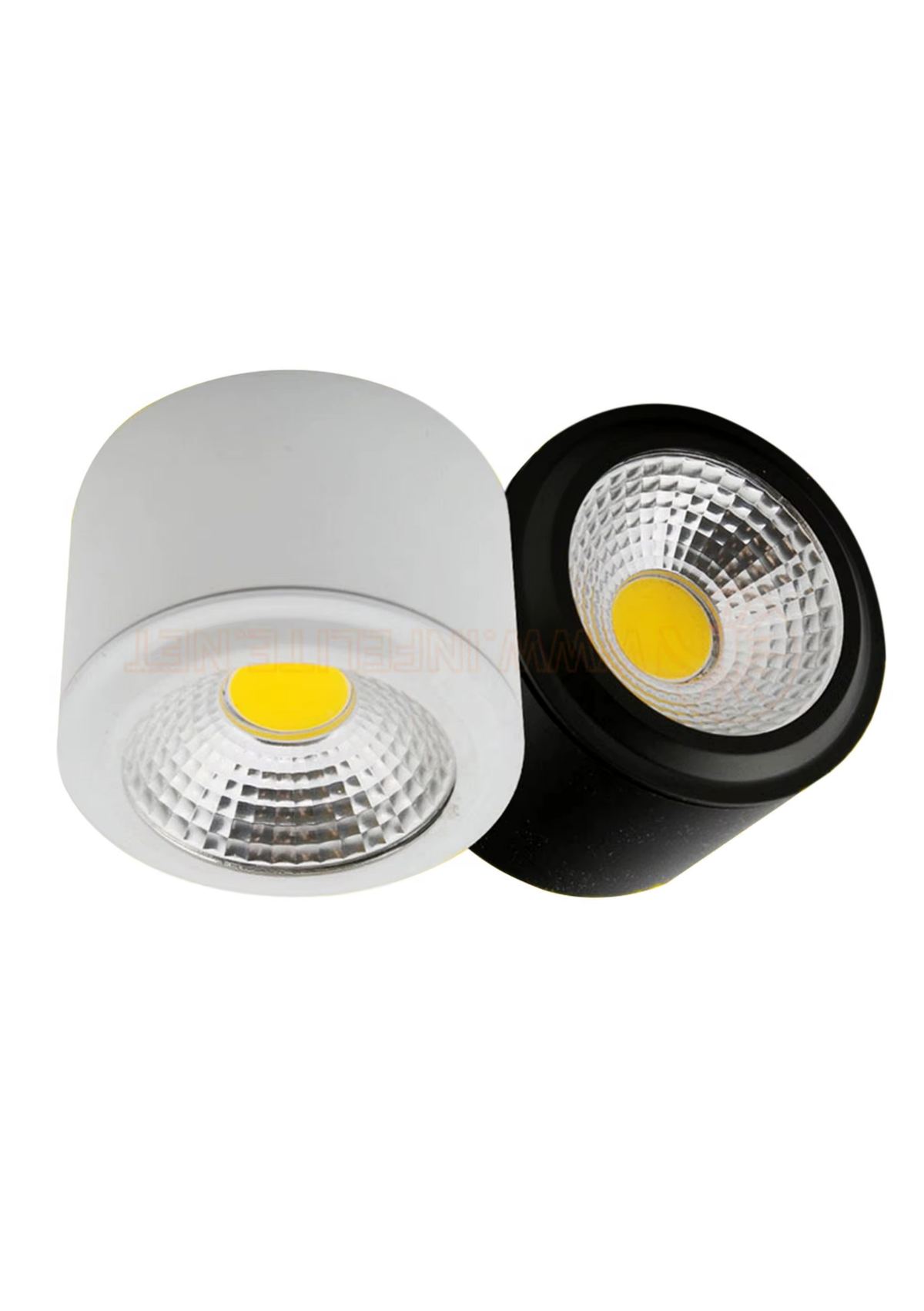 Downlight LED COB en saillie — Watts, matériel électrique Dakar Sénégal