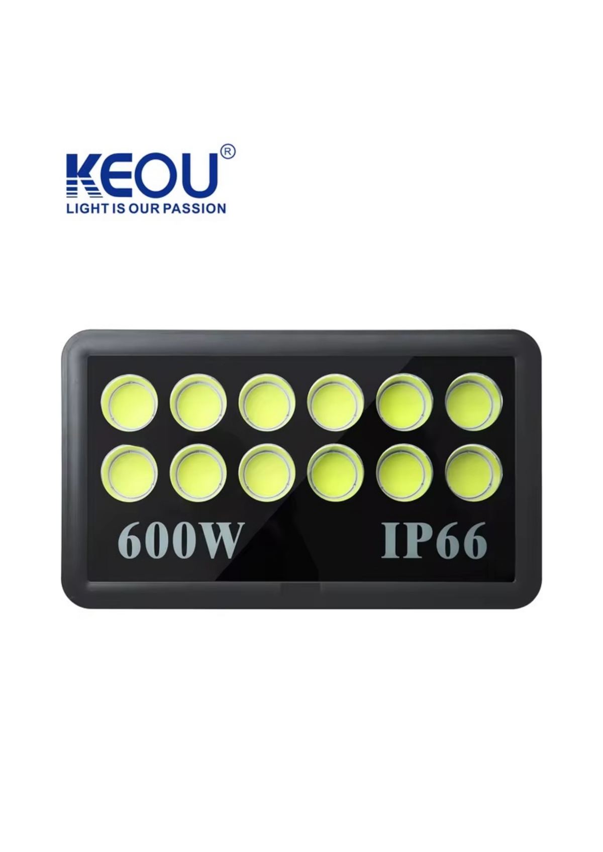 Projecteur LED KEOU 600W IP66 — Watts, matériel électrique Dakar Sénégal